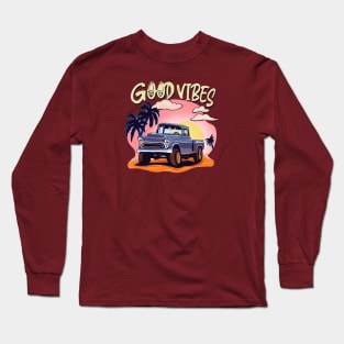 Good vibes truck Long Sleeve T-Shirt